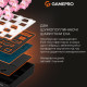 Клавиатура GamePro MK130 V2 Infinity QLAB Sakura Linear RGB USB UA Black (MK130-V2-B-QS)