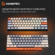 Клавиатура GamePro MK130 V2 Infinity QLAB Sakura Linear RGB USB UA Black (MK130-V2-B-QS)