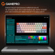 Клавиатура GamePro MK130 V2 Infinity QLAB Sakura Linear RGB USB UA Black (MK130-V2-B-QS)
