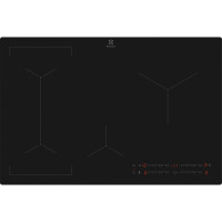 Electrolux Варочная поверхность индукционная, 80 см, расширенная зона, Hob2Hood, черный матовый (EIV83443CT)