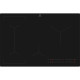 Electrolux Induction hob, 80 cm, extended zone, Hob2Hood, matte black (EIV83443CT)