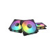 Кулер для корпуса ASUS TUF Gaming TR120 ARGB Reverse Triple Pack Black (90DA00D0-B09020)