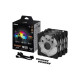 Кулер для корпуса ASUS TUF Gaming TR120 ARGB Reverse Triple Pack Black (90DA00D0-B09020)