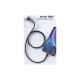 Дата кабель USB 2.0 AM to Lightning 1.0m 2.4A X203 black WUW (6972573336210)
