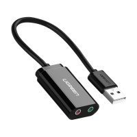 Звуковая плата Ugreen US205 black (30724)