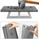 Чехол для планшета BeCover Tri Fold Hard Apple iPad Air 11" M2/M3 (2024/2025) Black (711412)