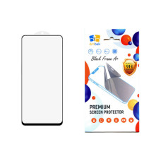 Стекло защитное Drobak Poco M6 Pro 5G Black Frame A+ (171719)