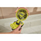 Ryobi Cordless fan clip USB Lithium RCF4-0 4V 3800rpm rotation 325° swivel 180° 2 speeds 0.29kg without battery and charger (5133006130)