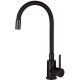 Deante Corio kitchen set, granite sink with wing + graphite mixer (ZRCPG113)