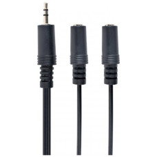 Кабель мультимедійний 3.5mm M to 2x3.5mm F 5.0m Cablexpert (CCA-415)