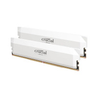 Модуль памяти для компьютера DDR5 64GB (2x32GB) 6000 MHz Crucial Pro Wite Micron (CP2K32G60C40U5W)