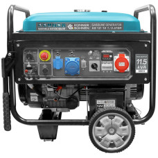 Könner & Söhnen Gasoline generator KS 12-1E 1/3 ATSR, 230/400V, 8.2/9.2kW, 35/17A, electric starter, 120kg (KS12-1E1/3ATSR)