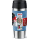 Tefal Thermal cup Travel Mug Classic Twist, 360ml, stainless steel, blue (N2024510)