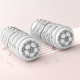 Panasonic Epilator, rechargeable, tweezers.-60, dry+wet, nozzles-4, case, white - purple (ES-EL7A-S520)
