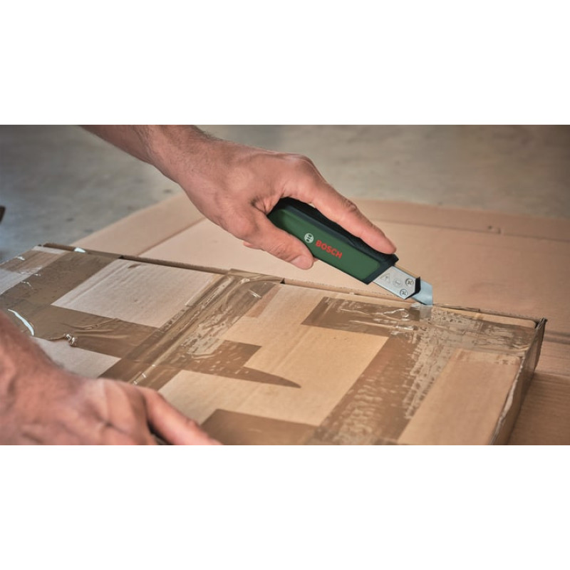 Bosch knife, segmented blade 18 mm, ABS+TPR housing (1.600.A03.2V8)