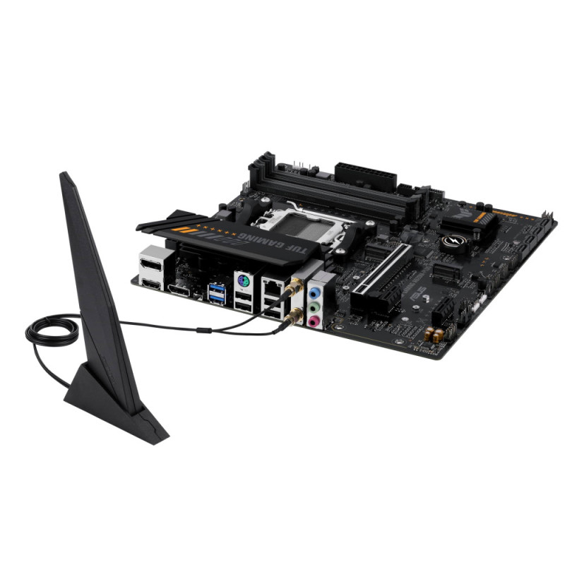 ASUS Motherboard A620M-F GAMING WIFI sAM5 A620 4xDDR5 HDMI DP Wi-Fi BT mATX (90MB1KT0-M0EAY0)