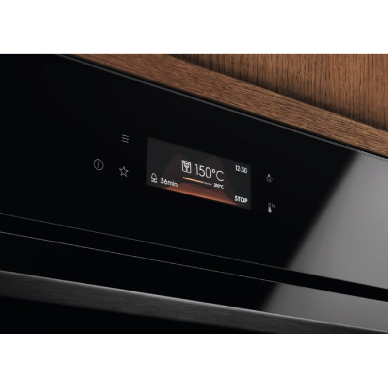Electrolux Духова шафа Electrolux електрична, 72л, A+, дисплей, конвекція, телескопічні напрямні, чорний (COD8H39Z)