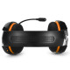 Наушники REAL-EL GDX-7700 Surround 7.1 Black/Orange (EL124100016)