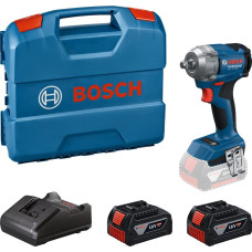 Bosch Bosch impact wrench IDS GDS 18V-350 18V 2x4A h up to 3400 rpm 85/200/350 Nm square 1/2  ZP GAL 18V-20 case 1.1 kg (0.601.9M5.021)