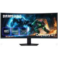 Samsung Монітор Samsung 40"Odyssey G7 G75F HDMI, DP, USB, VA, 5120x2160, 180Hz, 21:9, 1ms, CURVED (LS40FG756EIXUA)