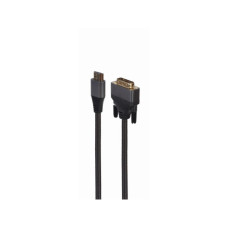 Кабель мультимедийный HDMI M to DVI M 1.8m 4K 30Hz 18+1pin Cablexpert (CC-HDMI-DVI-4K-6)
