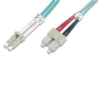 Оптический патчкорд Digitus LC/UPC-SC/UPC,50/125,OM3,duplex,2m (DK-2532-02/3)