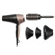 Remington hair dryer Curl&Straight Confidence, 3W, 3 modes, diffuser, ionization, cold blowing,case, black (D5706)