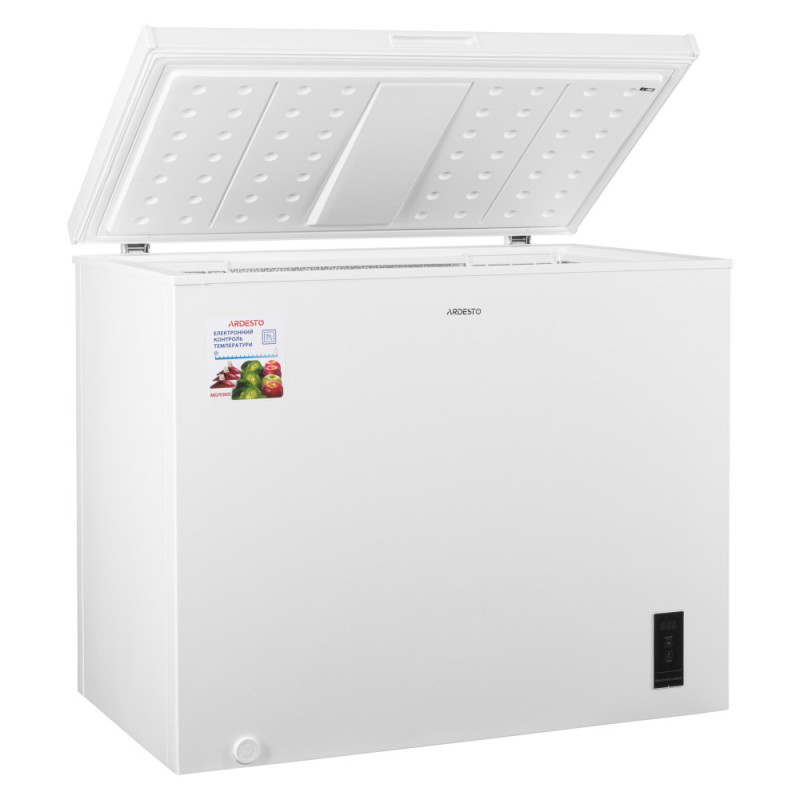 ARDESTO Chest freezer, 249L, A++, ST, display ext, ref mode, white (FRM-250ECM)