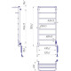 Mario Towel Dryer Hotel-І 1090х530-240 electric TR К (2.3.6204.11.P)