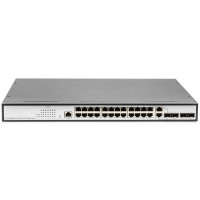 Digitus Коммутатор 24 port + 2 combo and 2 SFP uplink, Gigabit L2 Switch, Managed (DN-80221-3)