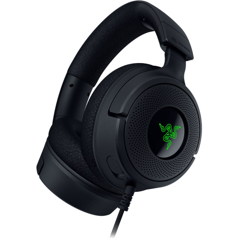 Razer Гарнітура ігрова Kraken V4 X, 7.1, USB-A, 1.8м, RGB, чорний (RZ04-05180100-R3M1)