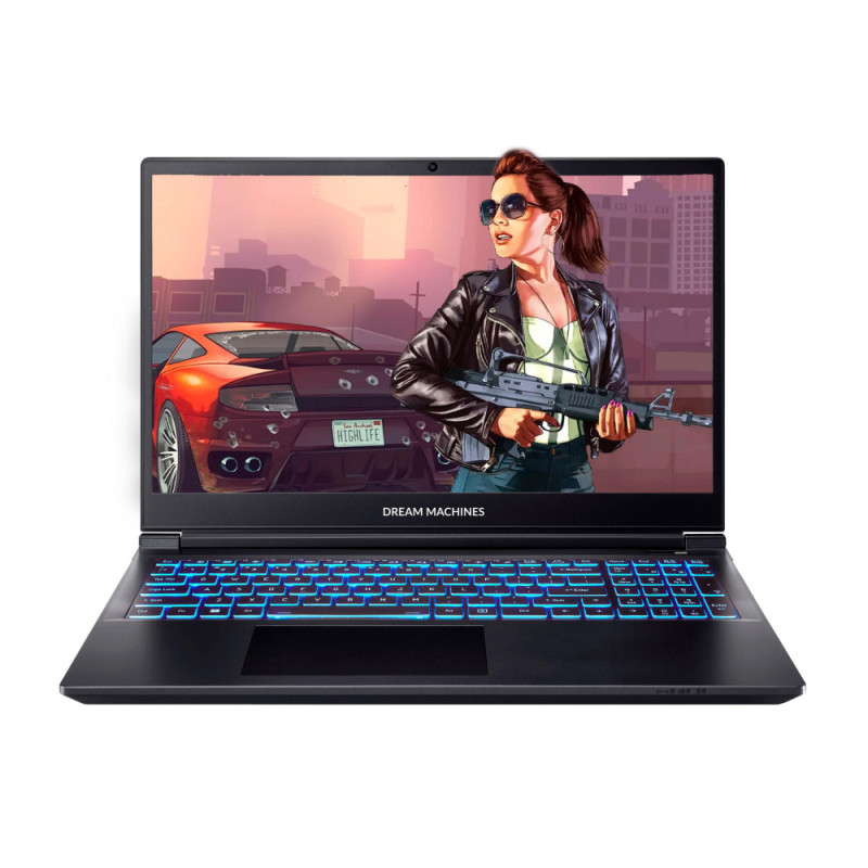 Dream Machines Notebook RG4060-15 15.6FHD IPS, Intel i9-14900HX, 32GB, F1TB, NVD4060-8, DOS, black