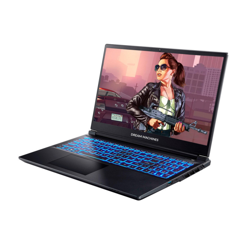 Dream Machines Notebook RG4060-15 15.6FHD IPS, Intel i9-14900HX, 32GB, F1TB, NVD4060-8, DOS, black