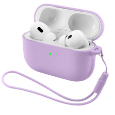Чехол для наушников Armorstandart Silicone Case для Apple Airpods Pro 3 Pink Purple (ARM88298)