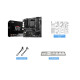 MSI Материнcька плата B550M PRO-VDH sAM4 B550 4xDDR4 M.2 HDMI DP D-Sub mATX (911-7C95-084)