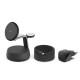 Belkin Зарядний пристрій бездротовий Belkin UltraCharge Pro 3-in-1 Magnetic Charging Dock 25Вт, Charcoal (WIZ040KQCH)