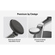 Belkin Зарядний пристрій бездротовий Belkin UltraCharge Pro 3-in-1 Magnetic Charging Dock 25Вт, Charcoal (WIZ040KQCH)