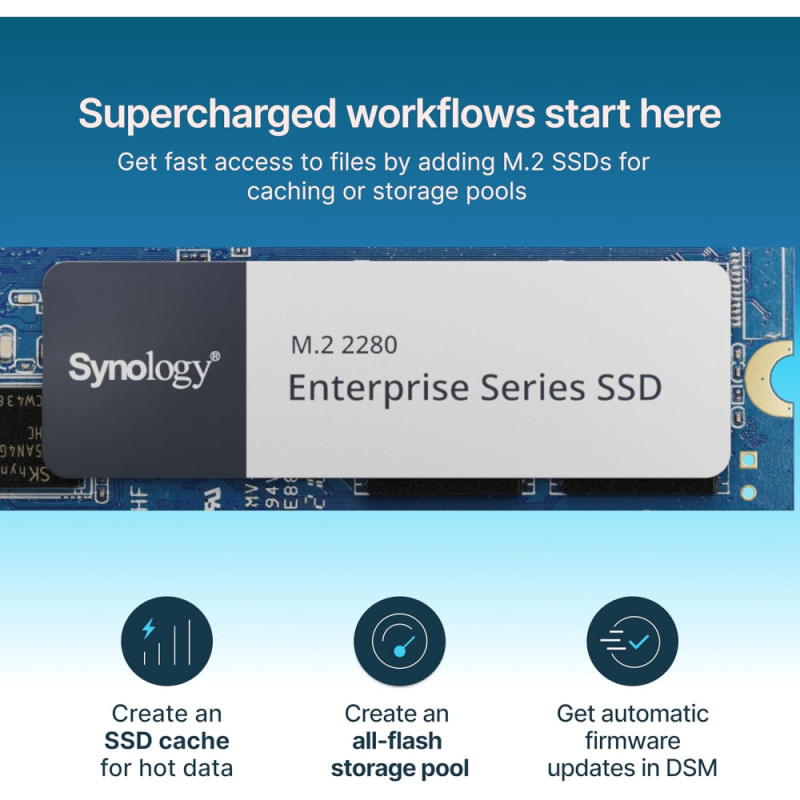 Synology Накопичувач SSD Synology M.2 1600GB PCIe 3.0 2280 (SNV5420-1600G) Synology Накопичувач SSD Synology M.2 1600GB PCIe 3.0 2280 (SNV5420-1600G)