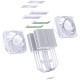 Кулер для процессора JONSBO HX6280 White