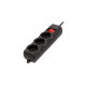 Сетевой фильтр питания Gembird SPG3-G-15B-PRO