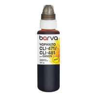 Чернила Barva Canon CLI-471/CLI-481 100 мл, special, yellow (C471-556e)
