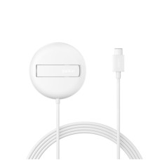 Belkin Зарядний пристрій бездротовий Belkin UltraCharge Magnetic Kickstand 15Вт, білий (WIA011HQWH)