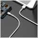 Дата кабель USB to USB-C 1.0m 6A 66W white Baseus (CAKF000102)