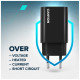 Зарядное устройство Canyon USB-C PD30W OnCharge Black (CNE-CHA30CLB)
