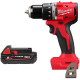 Milwaukee Шурупокрут-дриль ударний акумуляторний Milwaukee M18 BLPDRC-0 18В 1х2А·год 60Нм 0-1700об/хв 1.5кг без ЗП (4933492820/B2)