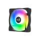 Кулер для корпуса AeroCool Frame X 12 PWM ARGB Black (ACF3-FM11217.11)