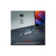 Концентратор Promate USB-C 4-in-1 порти Promate mediahub-c3.grey (mediahub-c3.grey)