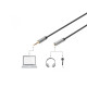 Digitus Кабель DIGITUS Audio Extension, 3.5 mm M/F, 3 m (DB-510210-030-S)