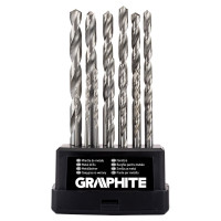 Graphite Набір свердел по металу GRAPHITE HSS HSS-G 1.5-6.5мм кейс 13шт (54T915)