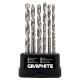 Graphite Набір свердел по металу GRAPHITE HSS HSS-G 1.5-6.5мм кейс 13шт (54T915)